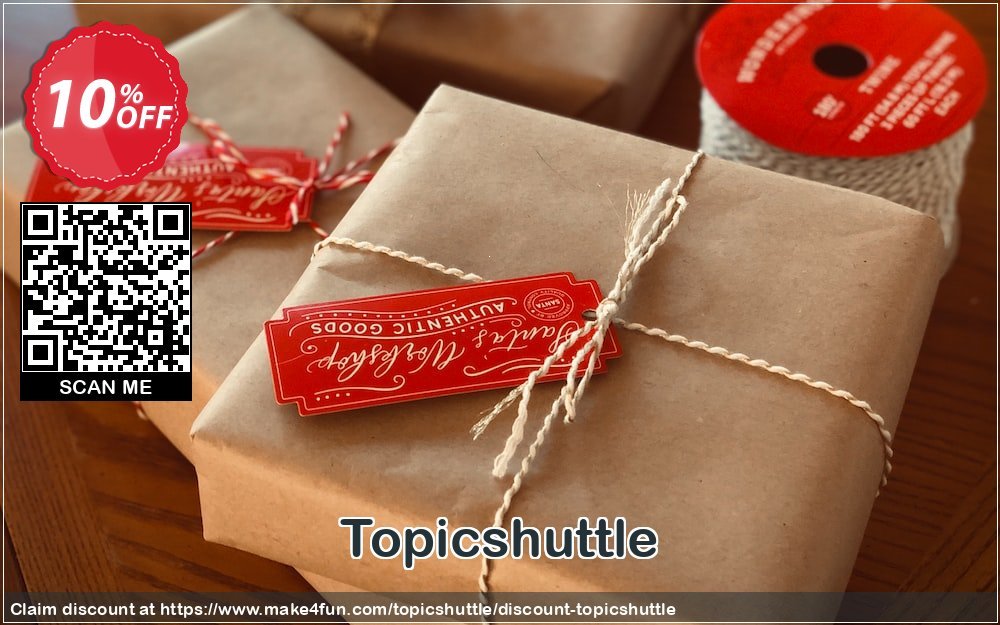Topicshuttle coupon codes for Mom's Special Day with 15% OFF, May 2024 - Make4fun