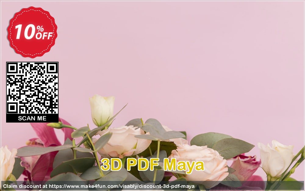 3d Pdf Maya coupon codes for #mothersday with 15% OFF, May 2025 - Make4fun
