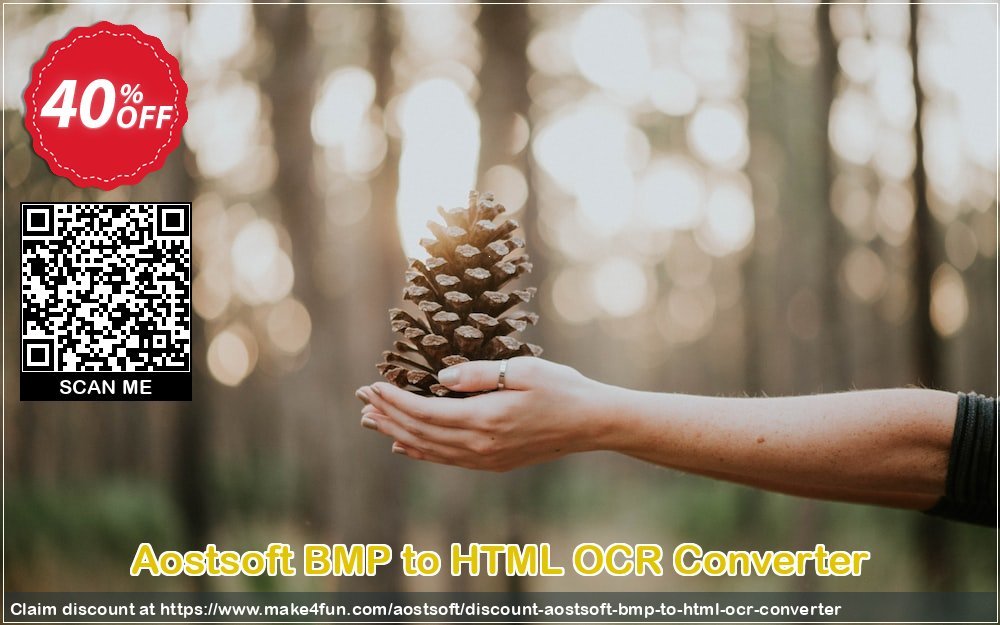 Aostsoft bmp to html ocr converter coupon codes for Mom's Day with 45% OFF, May 2024 - Make4fun