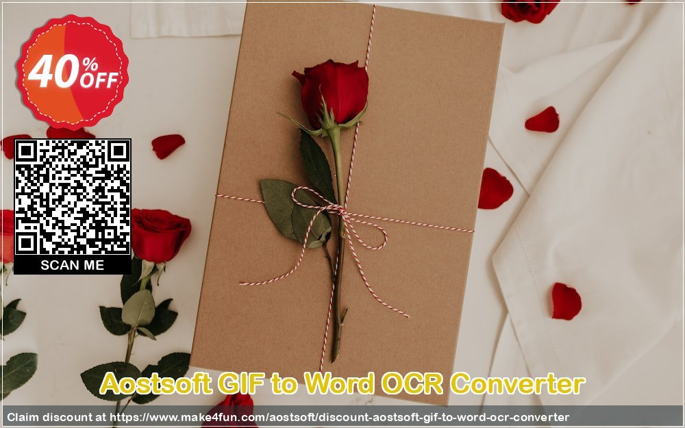 Aostsoft Gif To Word Ocr Converter coupon codes for Mom's Day with 45% OFF, May 2025 - Make4fun
