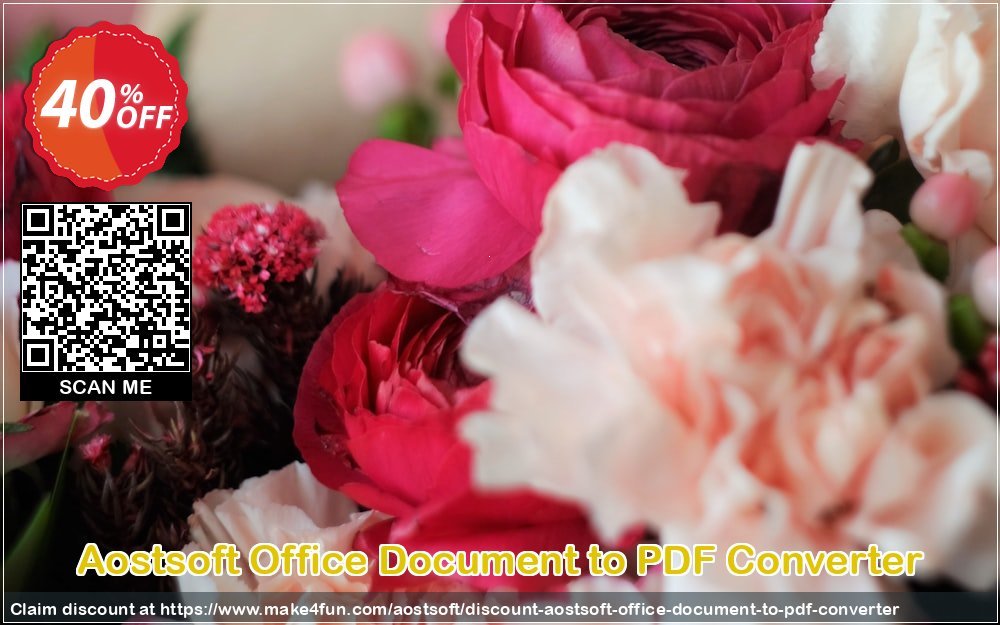 Aostsoft Office Document To Pdf Converter coupon codes for Mom's Day with 45% OFF, May 2025 - Make4fun