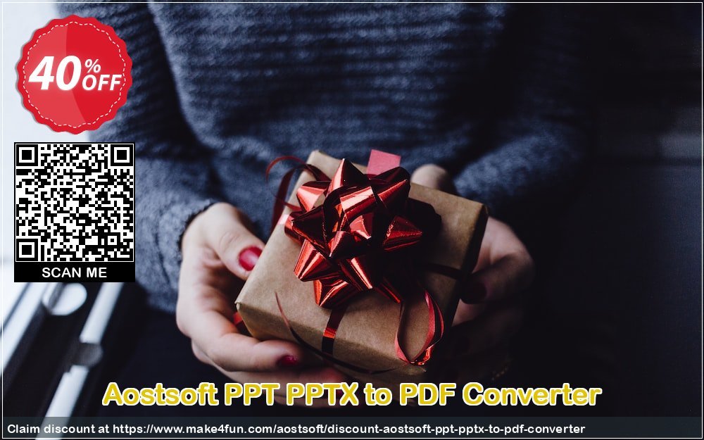 Aostsoft Ppt Pptx To Pdf Converter coupon codes for Mom's Day with 45% OFF, May 2025 - Make4fun