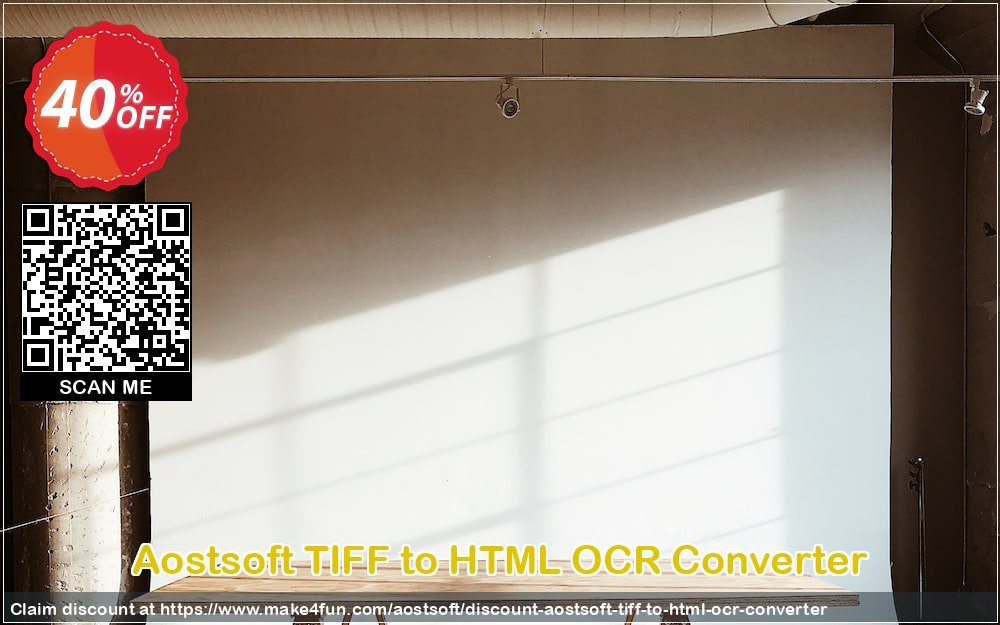 Aostsoft Tiff To Html Ocr Converter coupon codes for May Celebrations with 45% OFF, May 2025 - Make4fun