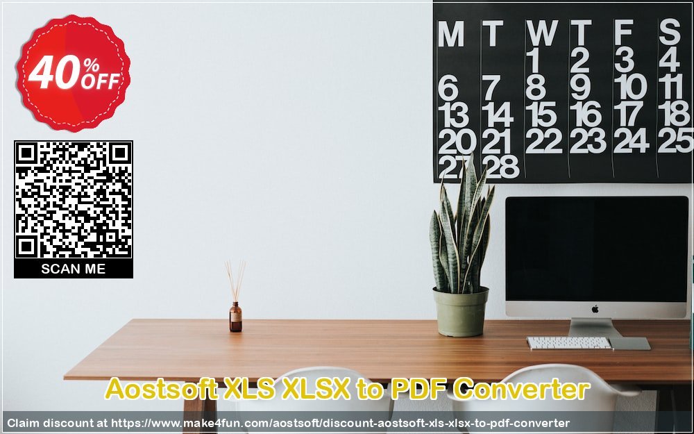 Aostsoft Xls Xlsx To Pdf Converter coupon codes for Mom's Day with 45% OFF, May 2025 - Make4fun