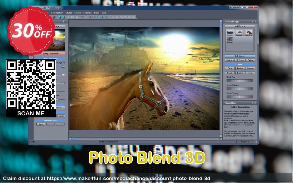 Photo Blend 3d coupon codes for May Celebrations with 35% OFF, May 2025 - Make4fun