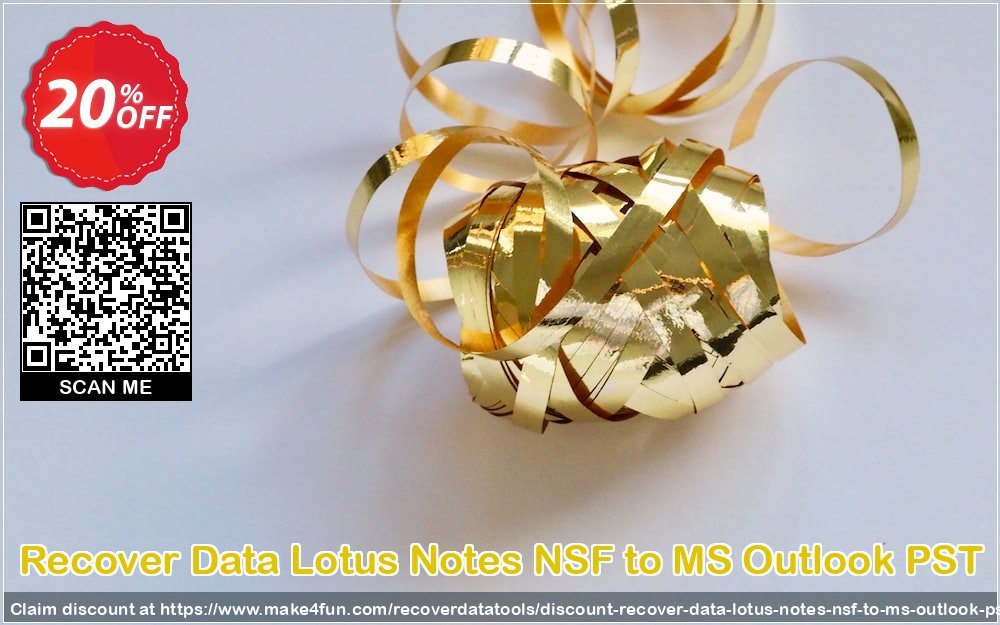 Recover data lotus notes nsf to ms outlook pst coupon codes for Mom's Day with 25% OFF, May 2024 - Make4fun