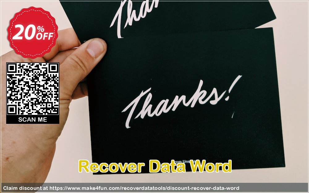 Recover data word coupon codes for #mothersday with 25% OFF, May 2024 - Make4fun
