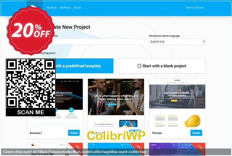 Colibriwp Coupon discount, offer to 2024 Mom's Day