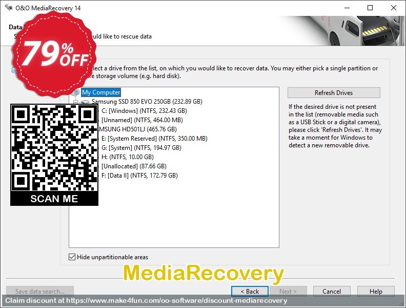 Mediarecovery coupon codes for Mom's Day with 80% OFF, May 2024 - Make4fun