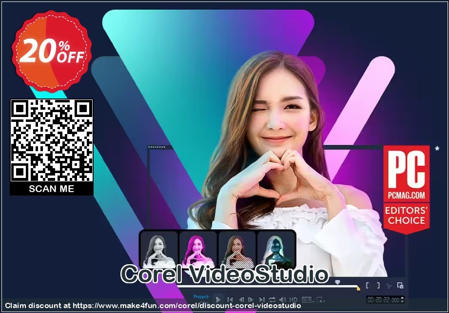 Corel Videostudio coupon codes for #mothersday with 60% OFF, May 2025 - Make4fun