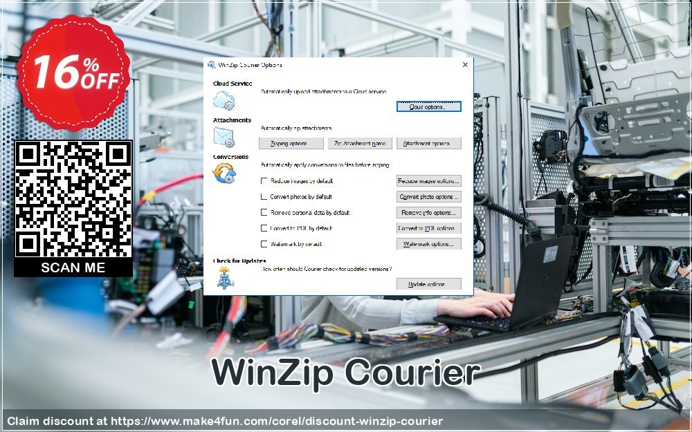 Winzip Courier coupon codes for May Celebrations with 45% OFF, May 2025 - Make4fun