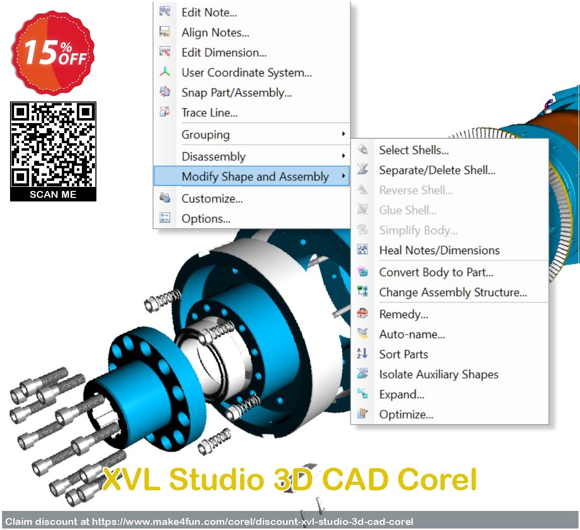 Xvl Studio 3d Cad Corel coupon codes for Mom's Special Day with 20% OFF, May 2025 - Make4fun