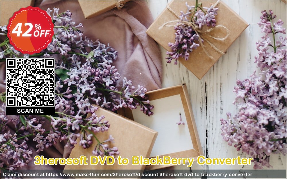 3herosoft Dvd To Blackberry Converter coupon codes for Mom's Special Day with 45% OFF, May 2025 - Make4fun