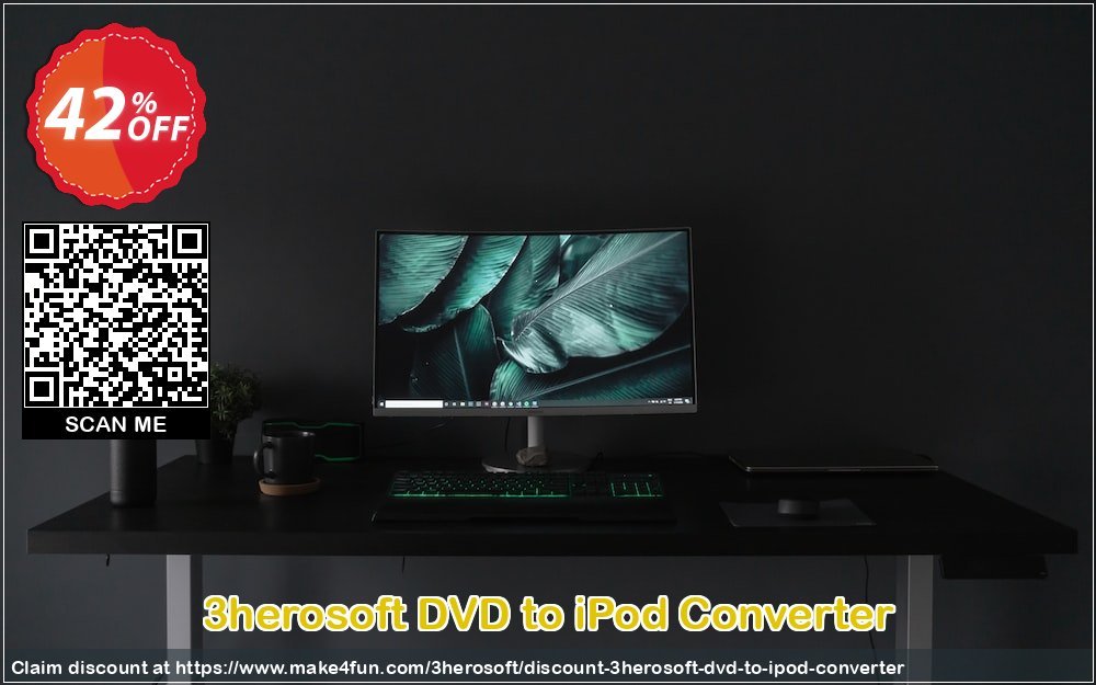 3herosoft dvd to ipod converter coupon codes for Mom's Day with 45% OFF, May 2024 - Make4fun