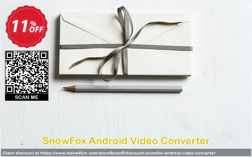 Snowfox android video converter coupon codes for Bike Commute Day with 15% OFF, June 2024 - Make4fun