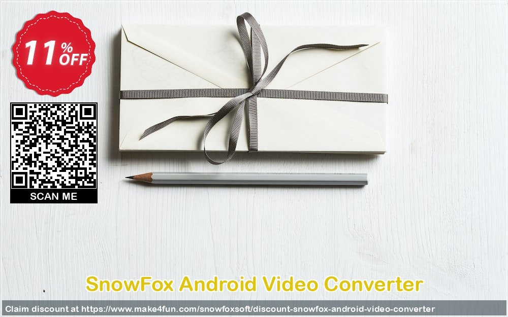 Snowfox Android Video Converter coupon codes for Mom's Day with 15% OFF, May 2025 - Make4fun