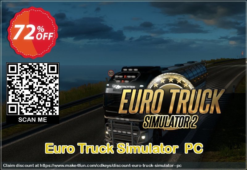 Euro truck simulator  pc coupon codes for Mom's Special Day with 70% OFF, May 2024 - Make4fun