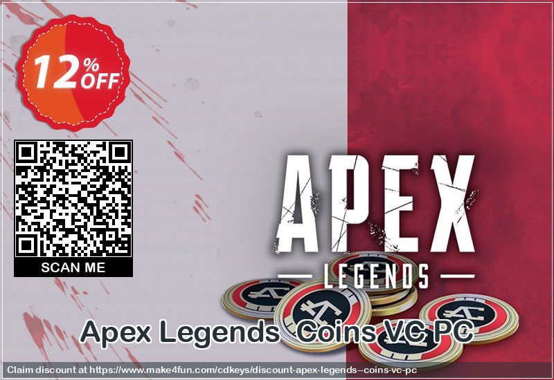 Apex legends  coins vc pc coupon codes for Mom's Day with 30% OFF, May 2024 - Make4fun