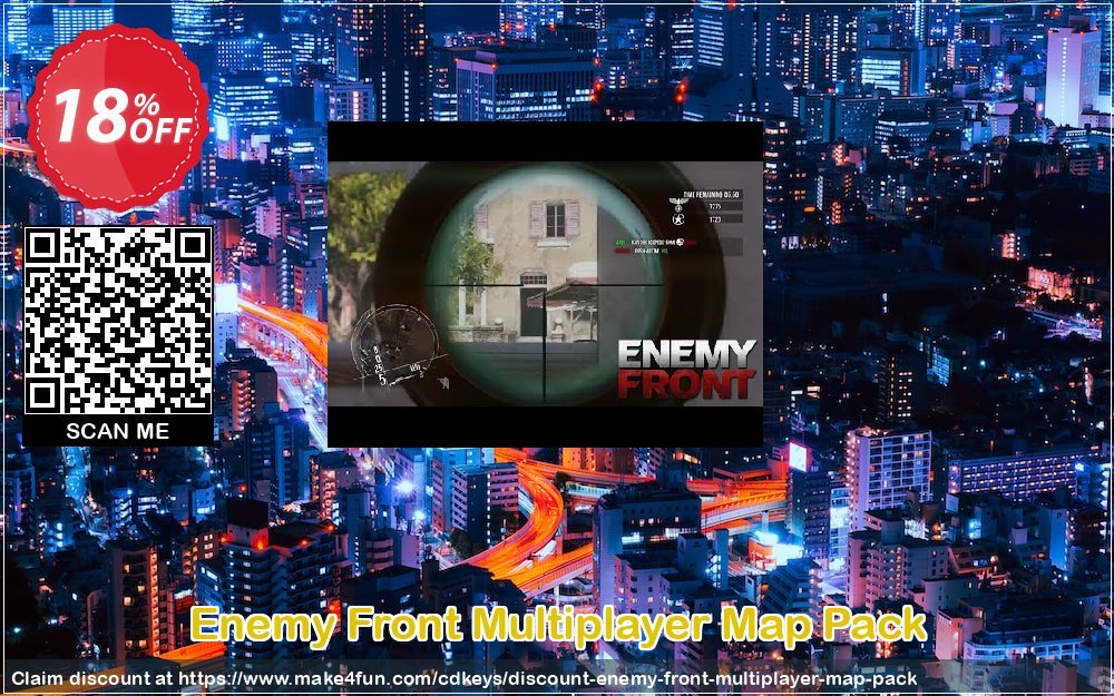Enemy Front Multiplayer Map Pack coupon codes for Global Happiness with 15% OFF, March 2025 - Make4fun