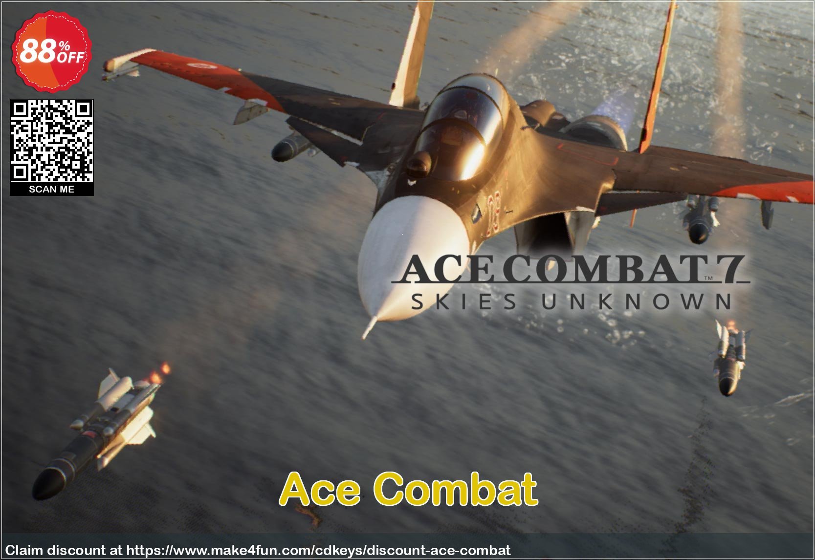 Ace Combat coupon codes for Bike Commute Day with 90% OFF, May 2025 - Make4fun