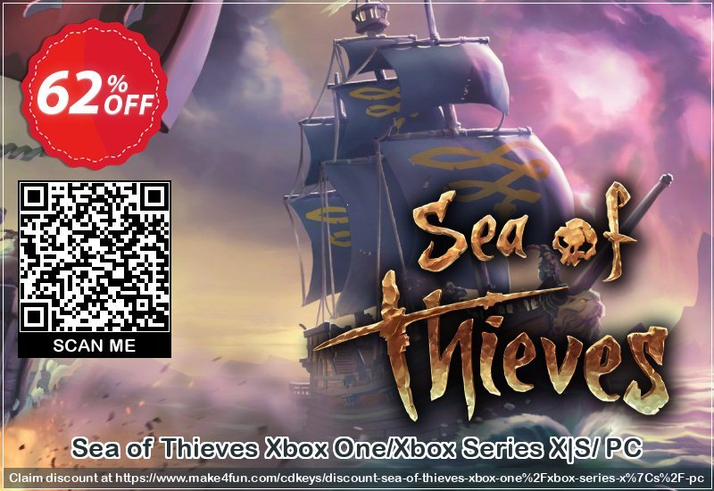 Sea of thieves xbox one/xbox series x|s/ pc coupon codes for Mom's Day with 65% OFF, May 2024 - Make4fun