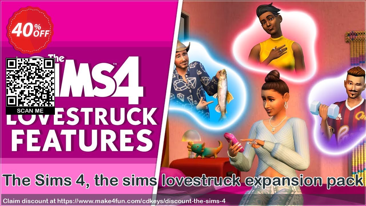 The Sims Lovestruck Expansion Pack coupon codes for Month of Women with 45% OFF, March 2025 - Make4fun