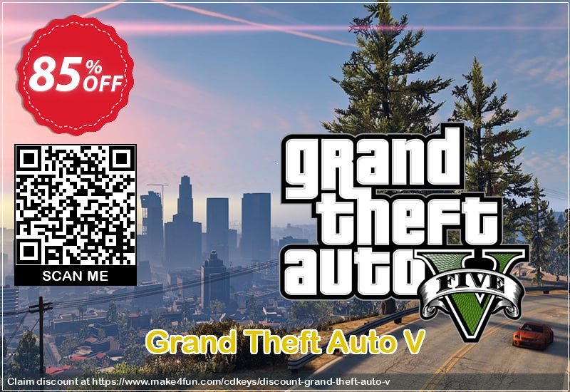 Grand Theft Auto V coupon codes for Color Craze with 85% OFF, July 2025 - Make4fun
