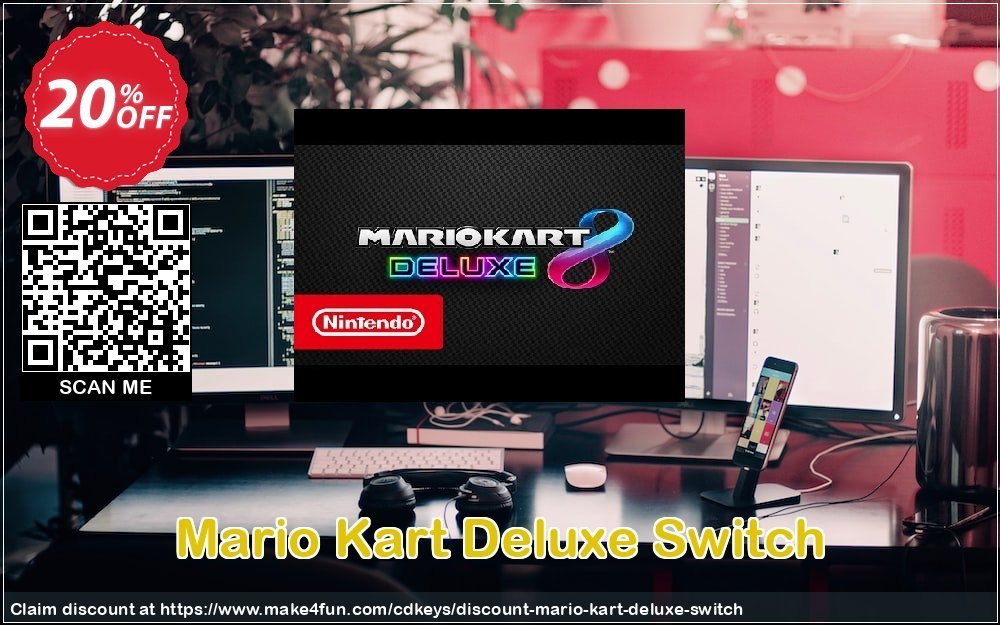 Mario Kart Deluxe Switch coupon codes for Bike Commute Day with 25% OFF, May 2025 - Make4fun