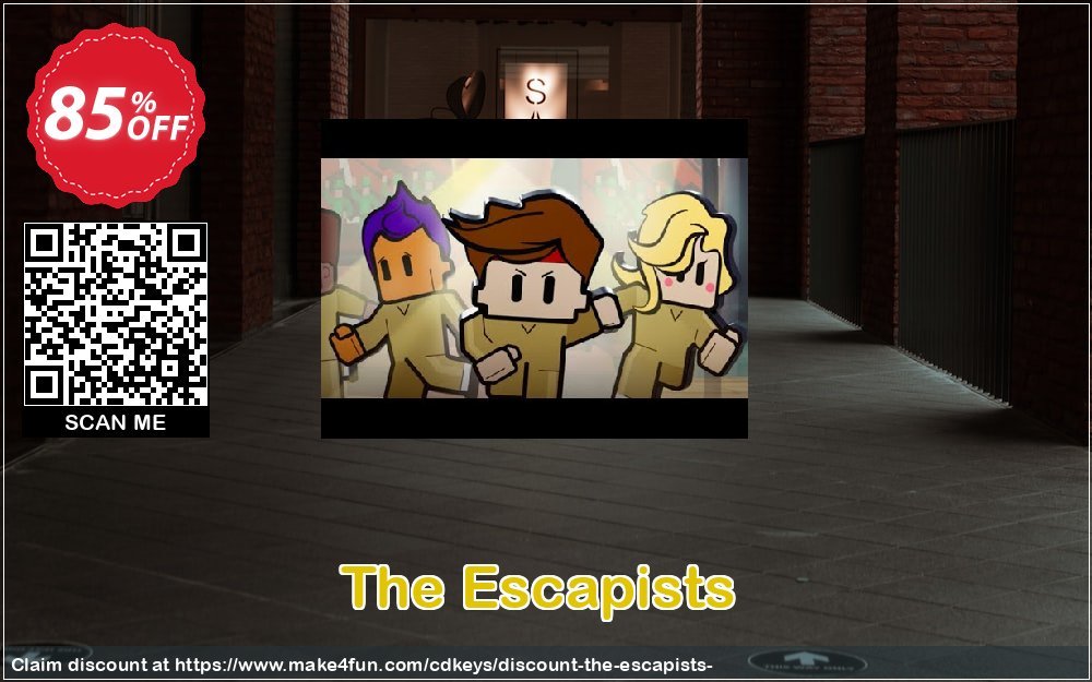 The Escapists  coupon codes for May Celebrations with 85% OFF, May 2025 - Make4fun