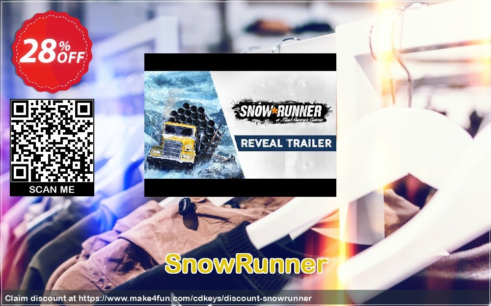 Snowrunner coupon codes for Mom's Day with 60% OFF, May 2024 - Make4fun