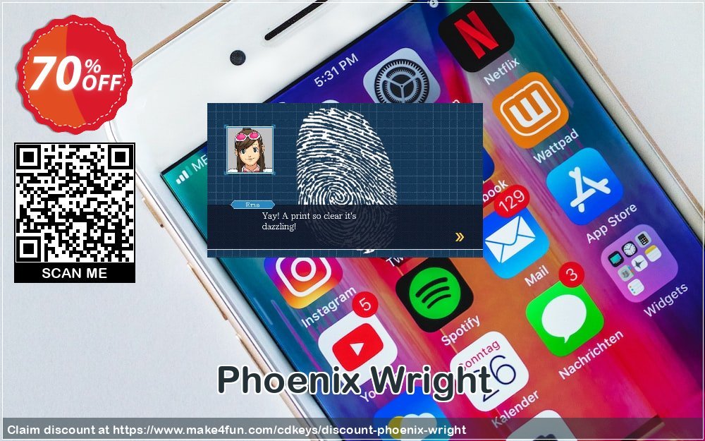 Phoenix Wright coupon codes for May Celebrations with 75% OFF, May 2025 - Make4fun