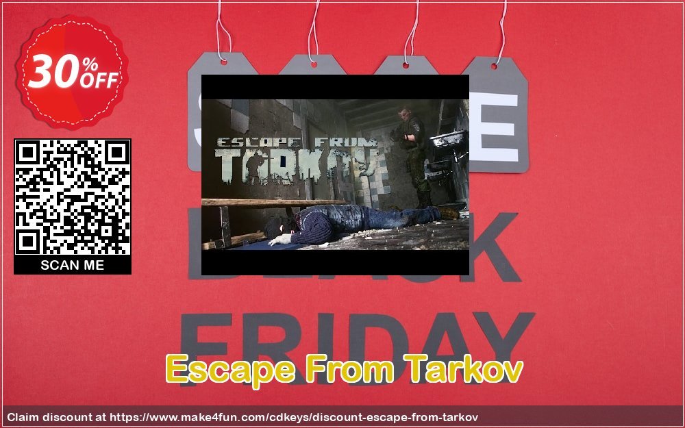 Escape From Tarkov Pc coupon codes for Fool's Fun with 30% OFF, May 2025 - Make4fun