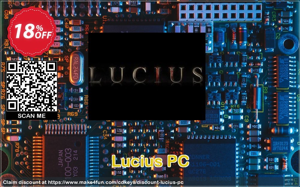 Lucius pc coupon codes for Playful Pranks with 15% OFF, May 2024 - Make4fun