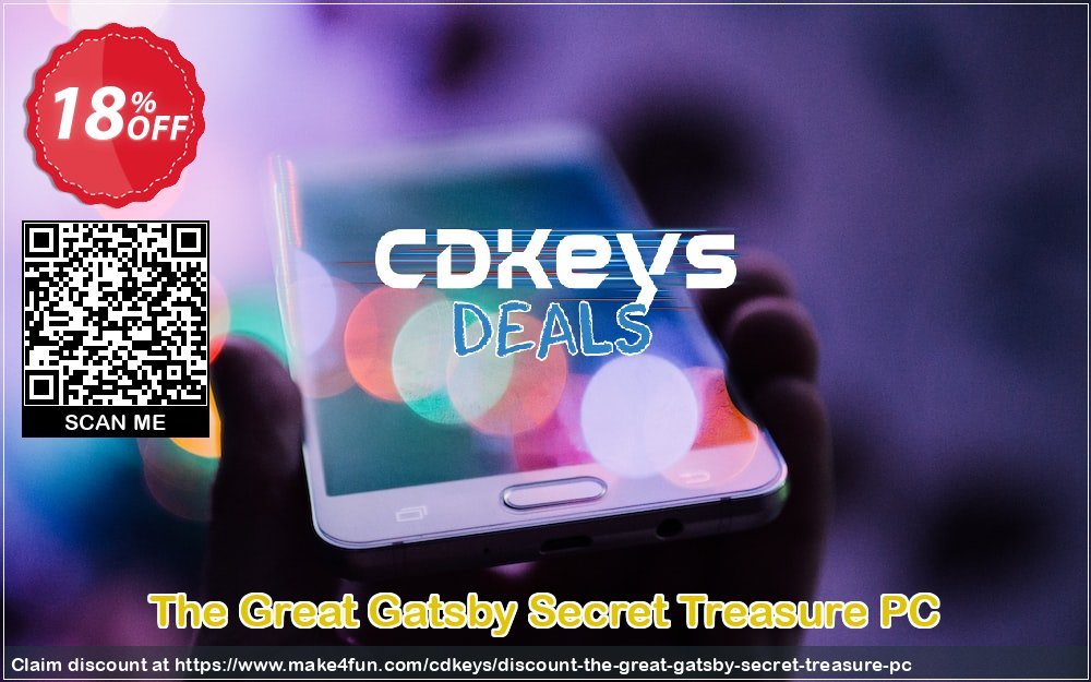 The Great Gatsby Secret Treasure coupon codes for Space Day with 15% OFF, May 2025 - Make4fun
