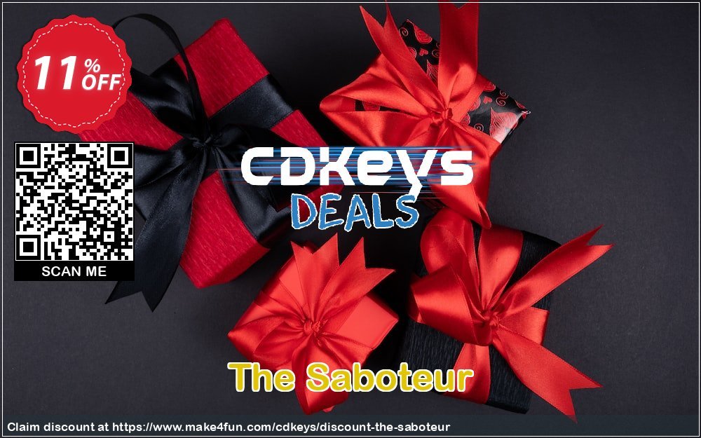 The Saboteur coupon codes for Teacher Appreciation with 15% OFF, May 2025 - Make4fun