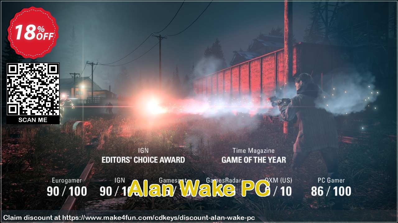 Alan wake pc coupon codes for Mom's Special Day with 15% OFF, May 2024 - Make4fun