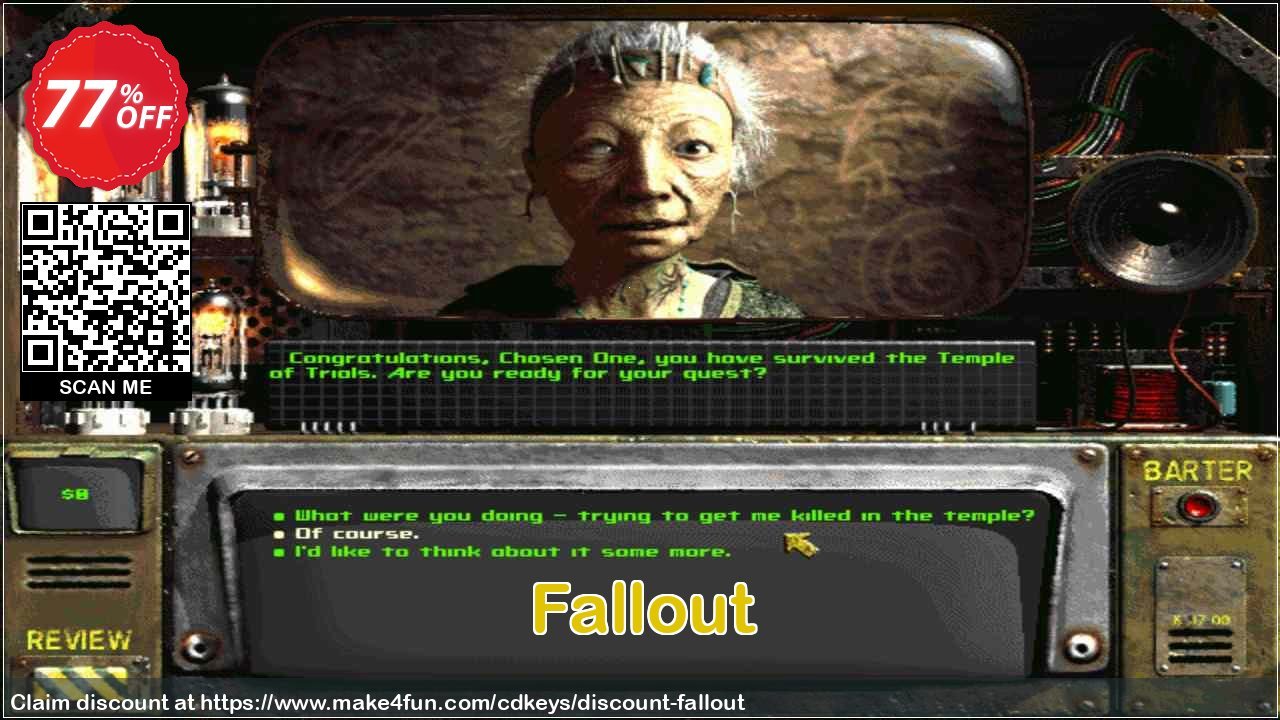 Fallout coupon codes for Mom's Day with 95% OFF, May 2024 - Make4fun