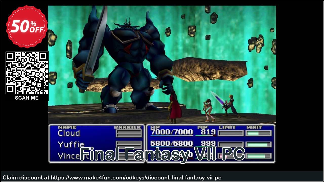 Final Fantasy Vii coupon codes for Bike Commute Day with 50% OFF, May 2025 - Make4fun