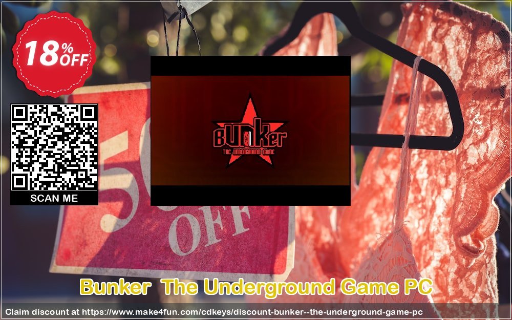 Bunker  the underground game pc coupon codes for Mom's Day with 15% OFF, May 2024 - Make4fun