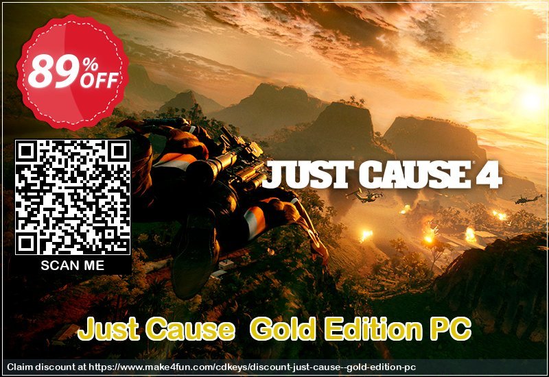 Just Cause Gold coupon codes for Star Wars Fan Day with 90% OFF, May 2025 - Make4fun