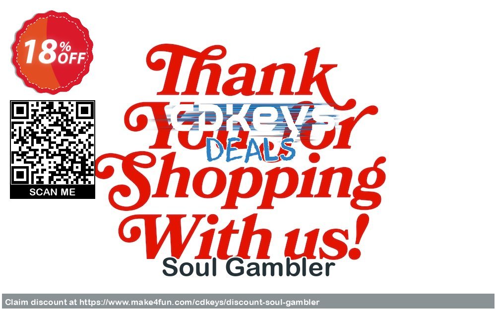 Soul gambler coupon codes for Teacher Appreciation with 15% OFF, May 2024 - Make4fun