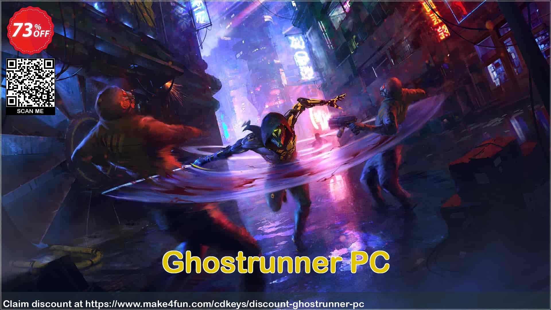 Ghostrunner Pc coupon codes for Fool's Fun with 95% OFF, April 2025 - Make4fun