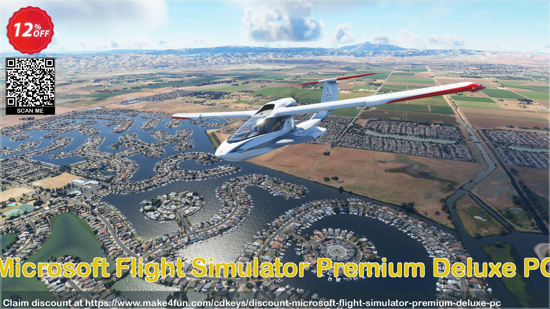 Microsoft Flight Simulator Premium Deluxe coupon codes for Mom's Day with 15% OFF, May 2025 - Make4fun