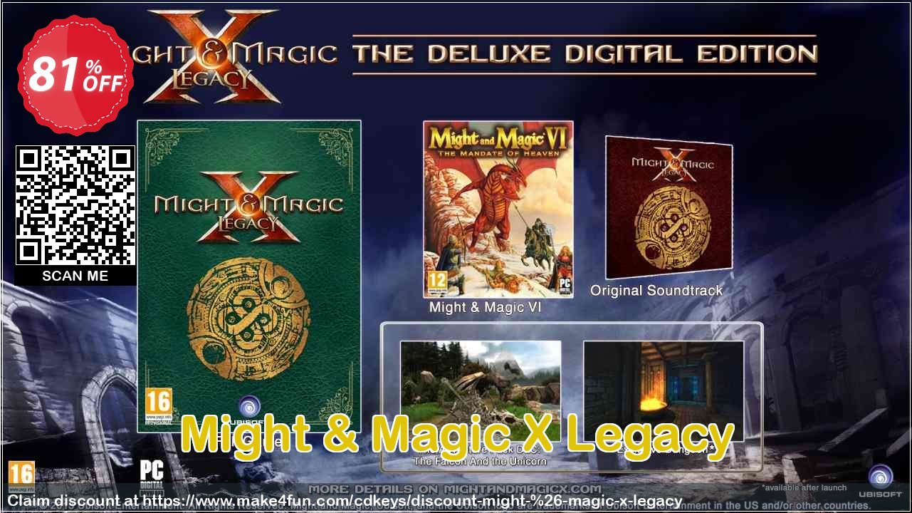 Might Magic X Legacy coupon codes for Mom's Day with 80% OFF, May 2025 - Make4fun