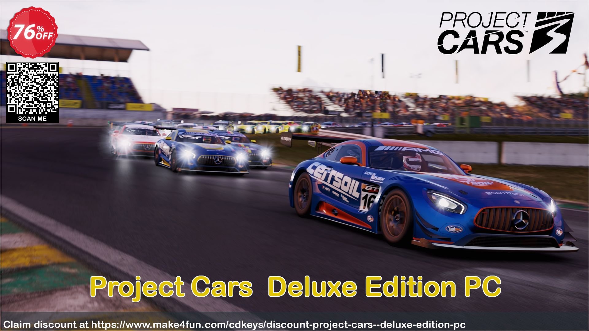 Project Cars Deluxe coupon codes for Teacher Appreciation with 80% OFF, May 2025 - Make4fun