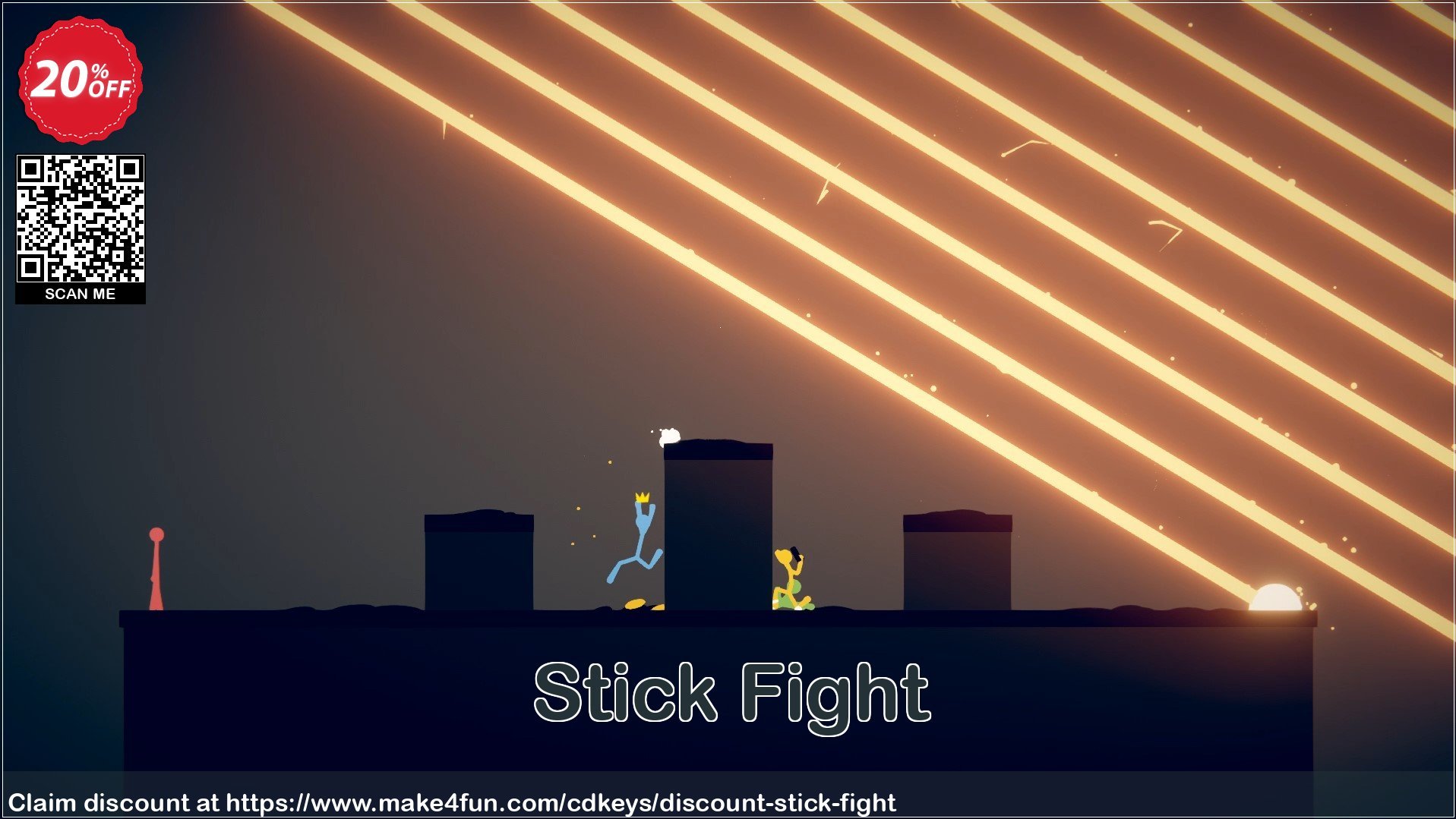 Stick fight coupon codes for Space Day with 20% OFF, May 2024 - Make4fun