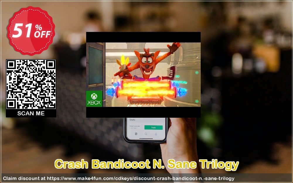 Crash bandicoot n. sane trilogy coupon codes for Bike Commute Day with 60% OFF, May 2024 - Make4fun