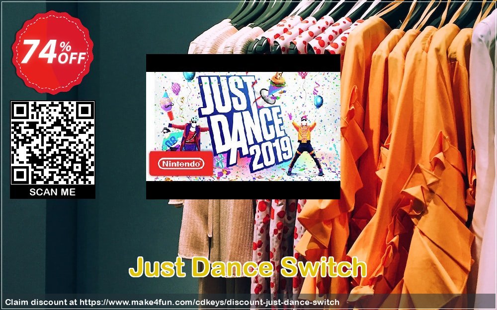 Just Dance Switch coupon codes for Bike Commute Day with 75% OFF, May 2025 - Make4fun