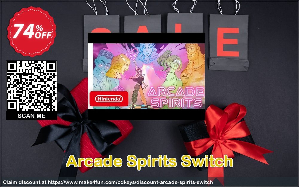 Arcade Spirits Switch coupon codes for Global Women's Day with 75% OFF, March 2025 - Make4fun