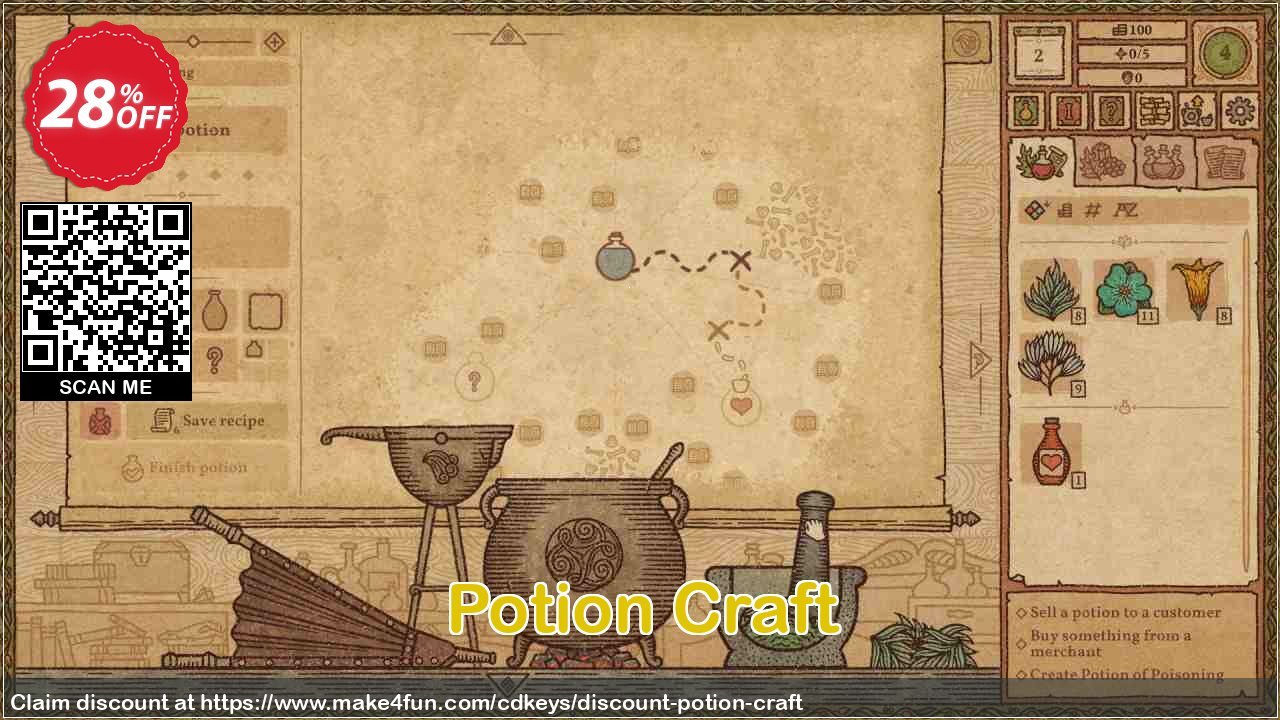Potion Craft coupon codes for Teacher Appreciation with 30% OFF, May 2025 - Make4fun